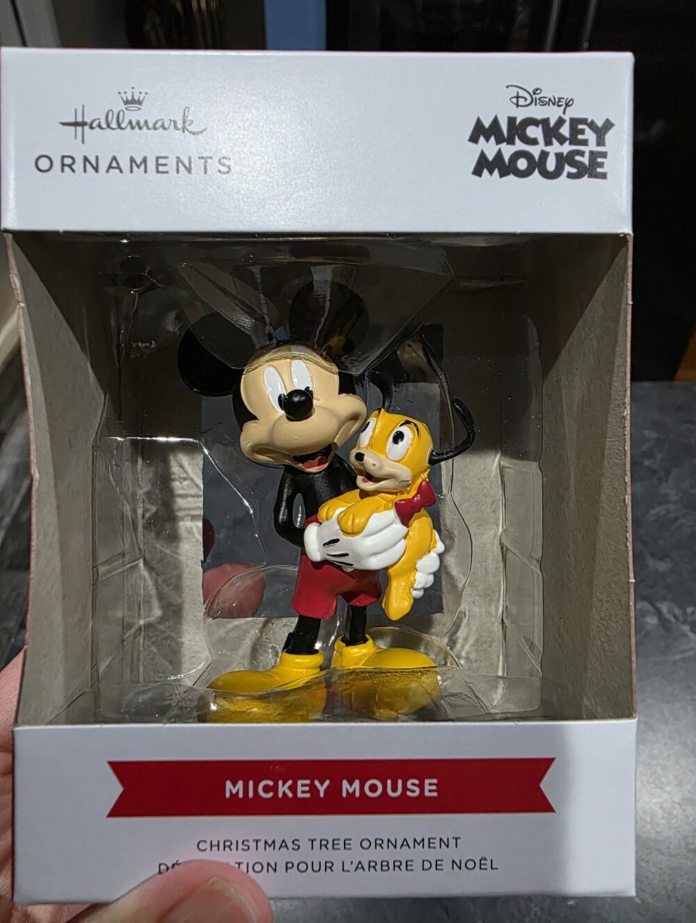 Disney Mickey Mouse and Baby Pluto Ornament